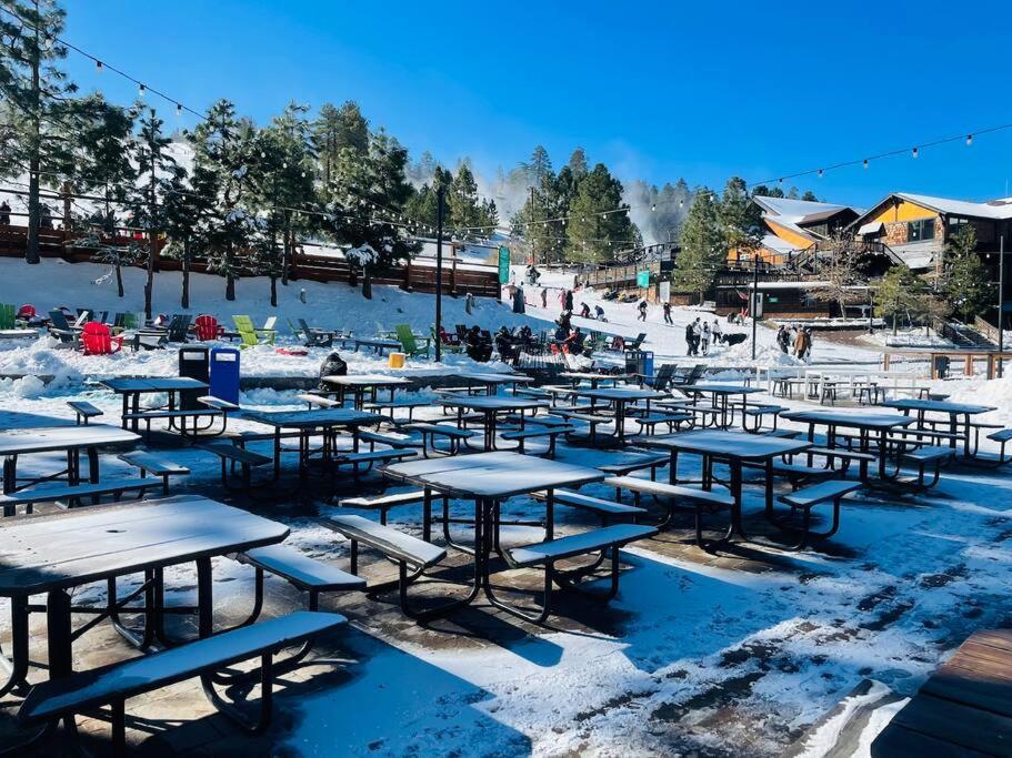 Sled-Ski Lakeside Village Cabin - Spa - Bbq - Firepit - Loft - Games Big Bear Lake Bagian luar foto
