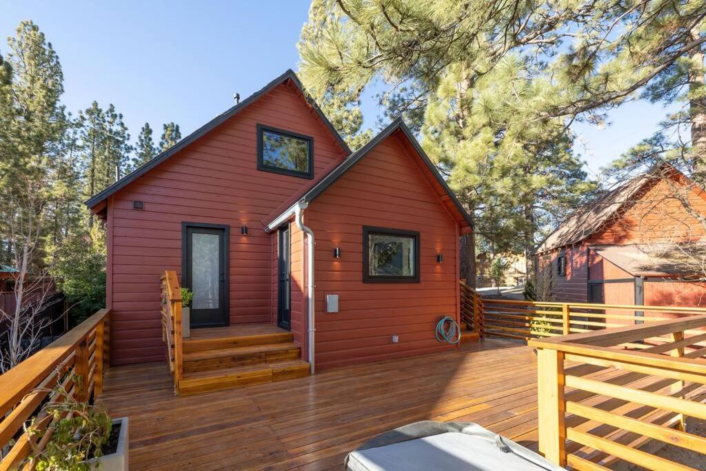 Sled-Ski Lakeside Village Cabin - Spa - Bbq - Firepit - Loft - Games Big Bear Lake Bagian luar foto