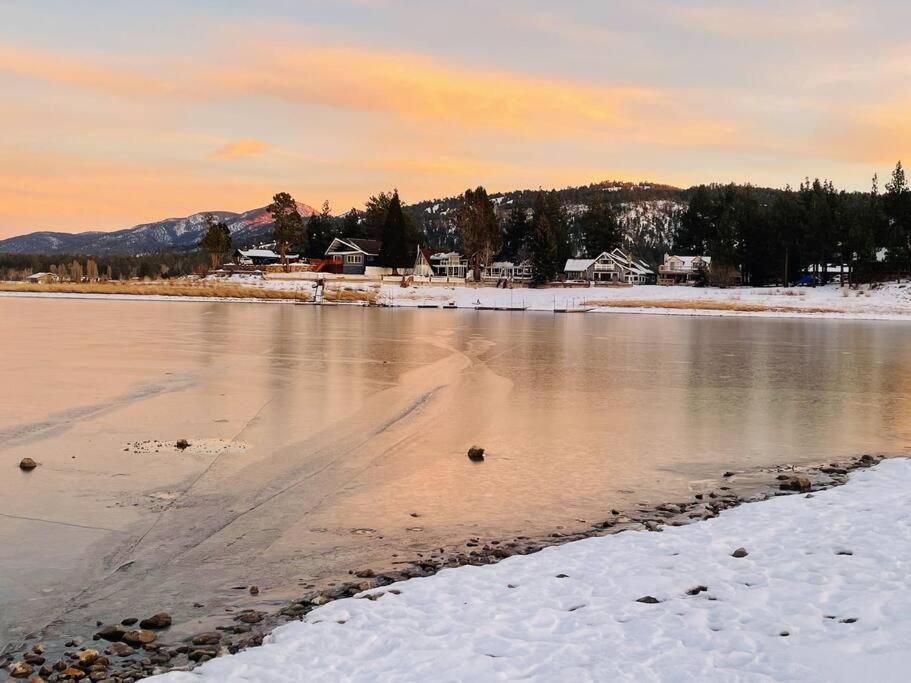 Sled-Ski Lakeside Village Cabin - Spa - Bbq - Firepit - Loft - Games Big Bear Lake Bagian luar foto