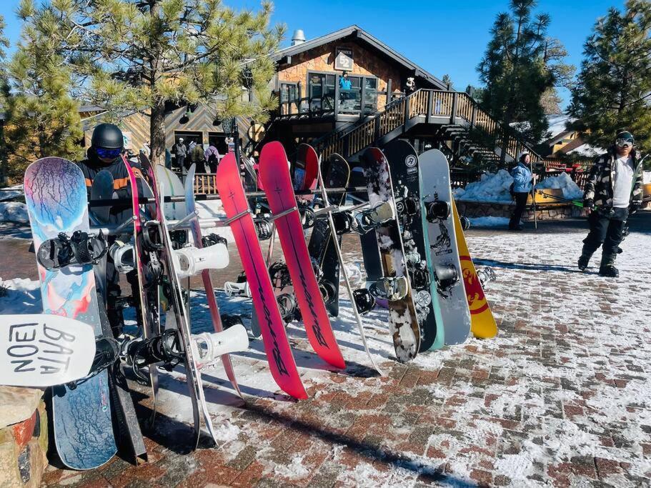 Sled-Ski Lakeside Village Cabin - Spa - Bbq - Firepit - Loft - Games Big Bear Lake Bagian luar foto