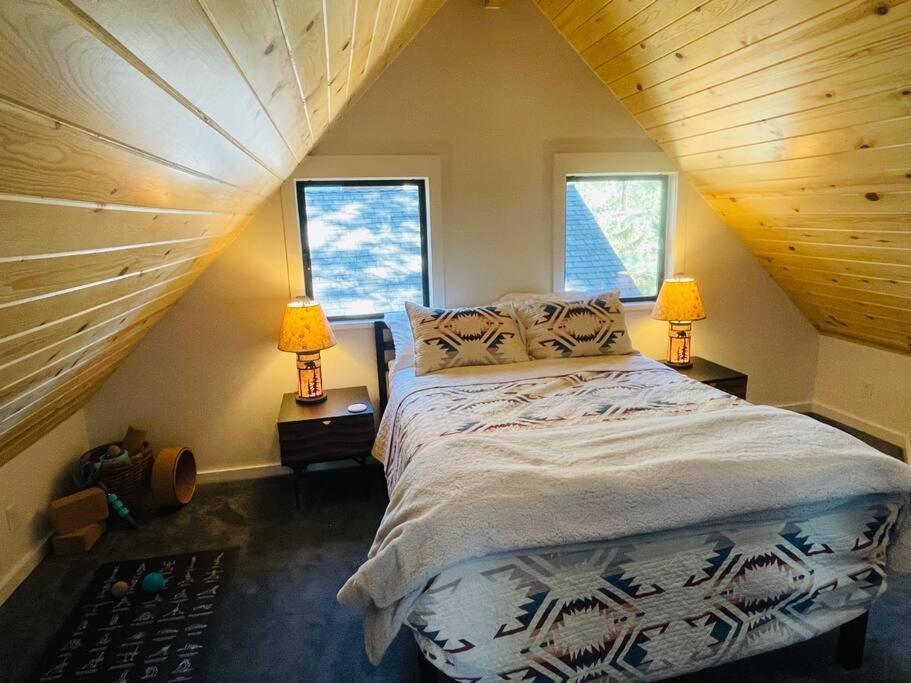 Sled-Ski Lakeside Village Cabin - Spa - Bbq - Firepit - Loft - Games Big Bear Lake Bagian luar foto