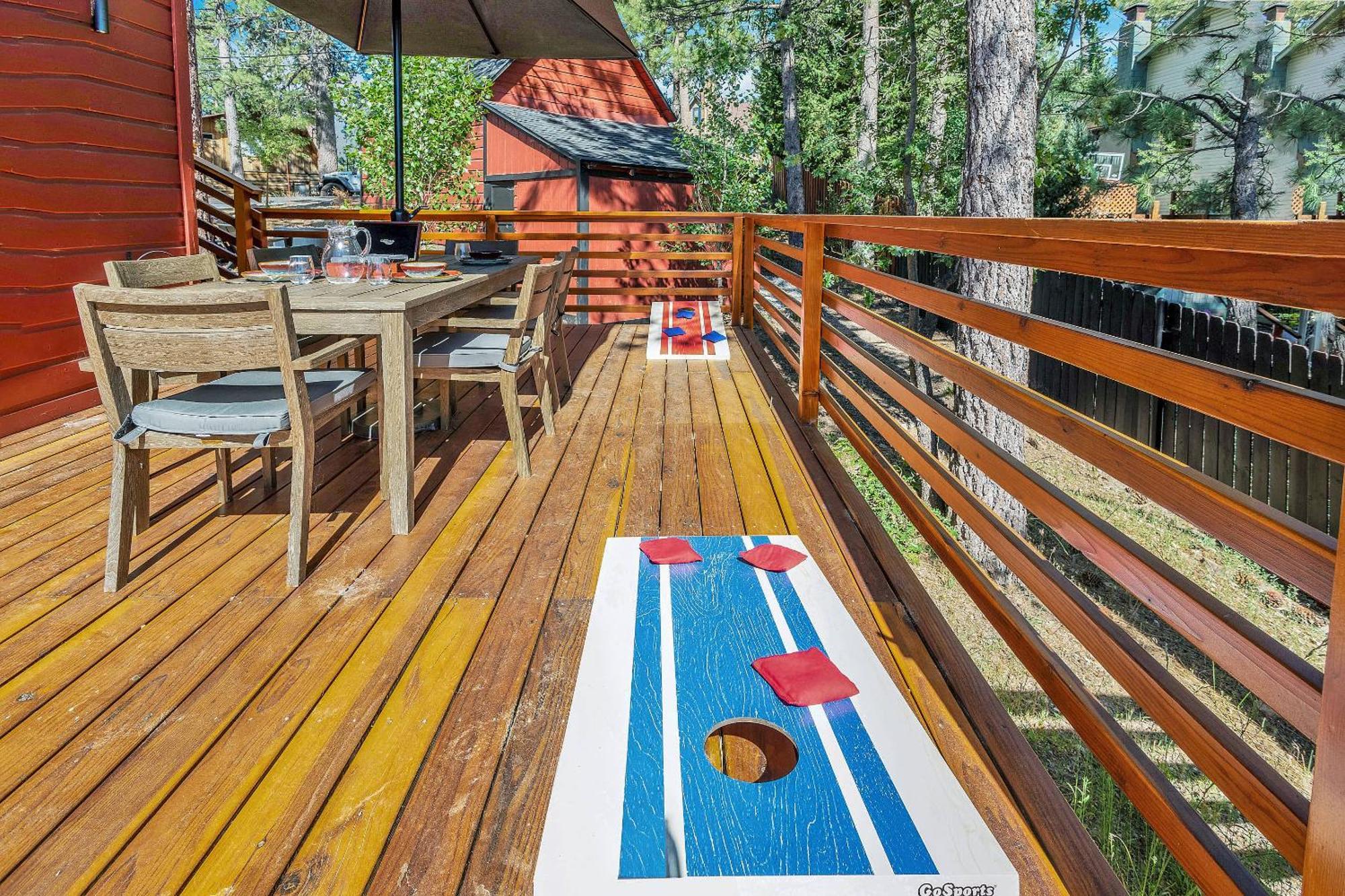 Sled-Ski Lakeside Village Cabin - Spa - Bbq - Firepit - Loft - Games Big Bear Lake Bagian luar foto