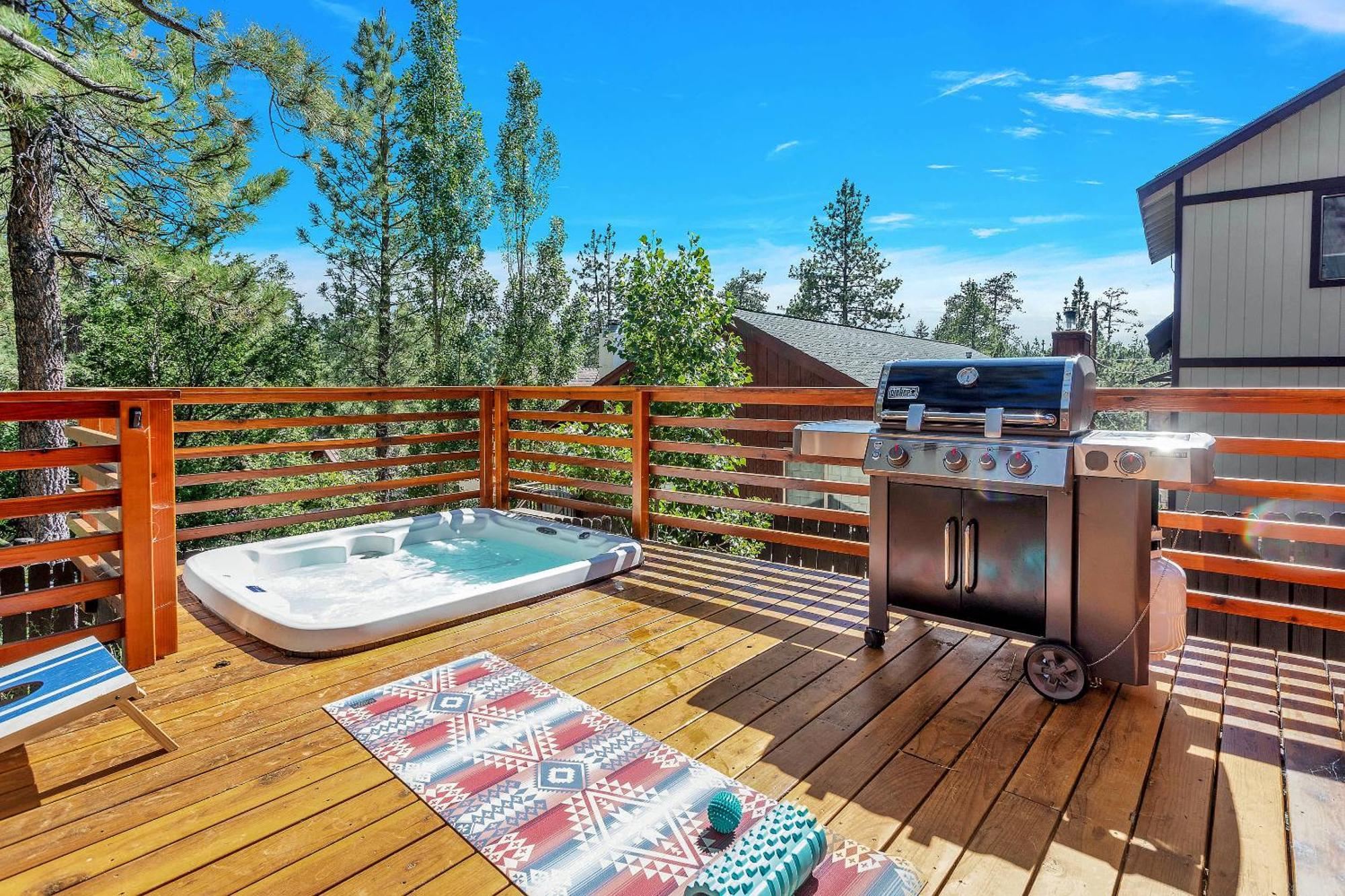 Sled-Ski Lakeside Village Cabin - Spa - Bbq - Firepit - Loft - Games Big Bear Lake Bagian luar foto